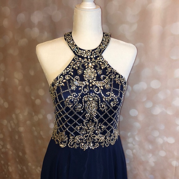 Dancing Queen Dresses & Skirts - Navy Prom/Pageant Dress